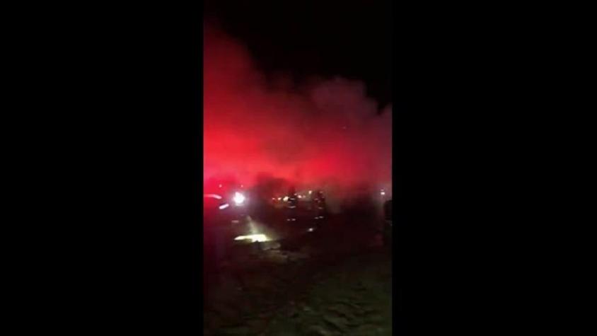 Ataque incendiario en Paredones: dos máquinas forestales y una camioneta quemadas