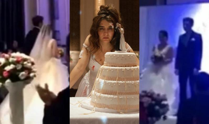 Novio exhibe infidelidad de su mujer en plena boda y sí, nos acordamos de "Relatos Salvajes"