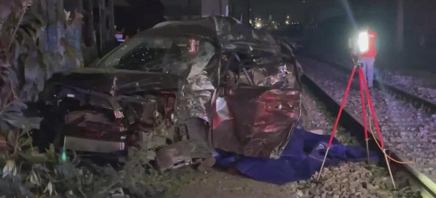 Colisión entre vehículo y un tren dejó un fallecido y una herida en Chillán