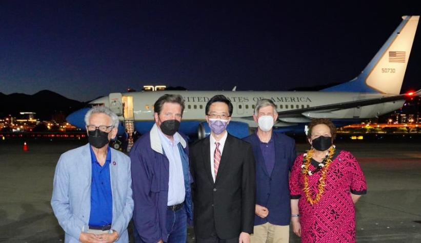 Más congresistas estadounidenses llegan a Taiwán tras visita de Pelosi