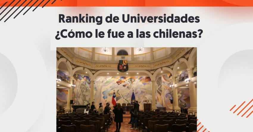 Cuatro universidades chilenas se sitúan entre las mejores del mundo, según ranking de Shanghai