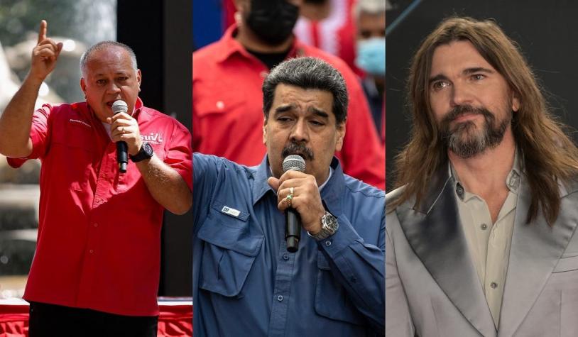 "Inmoral eres. Vienes por la plata": Líder chavista en contra de Juanes por concierto en Venezuela