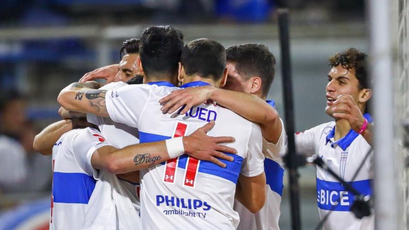 La UC despide San Carlos de Apoquindo con una goleada ante Audax Italiano en Copa Chile