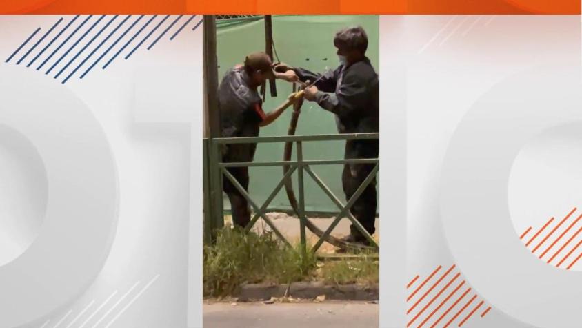 [VIDEO] Explosivo aumento en robo de cables: Lo venden en el mercado negro del cobre