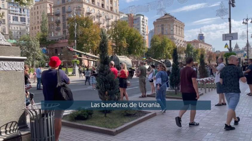 [VIDEO] Guerra en Ucrania: Así se vive en Kiev a seis meses de la invasión rusa