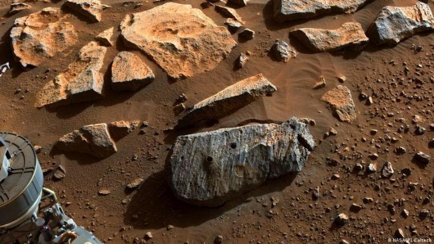 Perseverance halla rocas que podrían ser clave para determinar si hubo vida en Marte