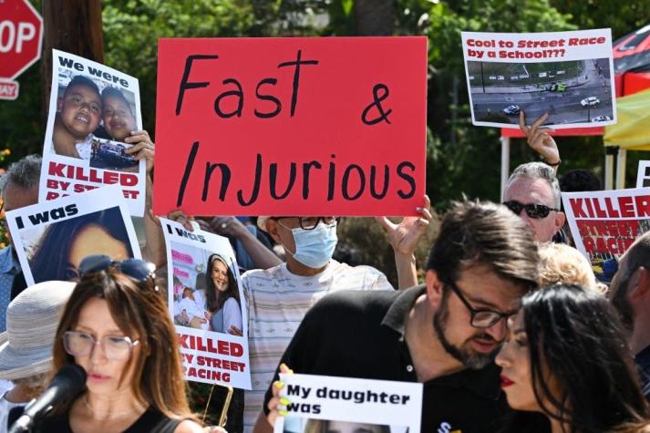 Vecinos de Los Angeles protestan contra el rodaje de "Rápidos y furiosos 10"