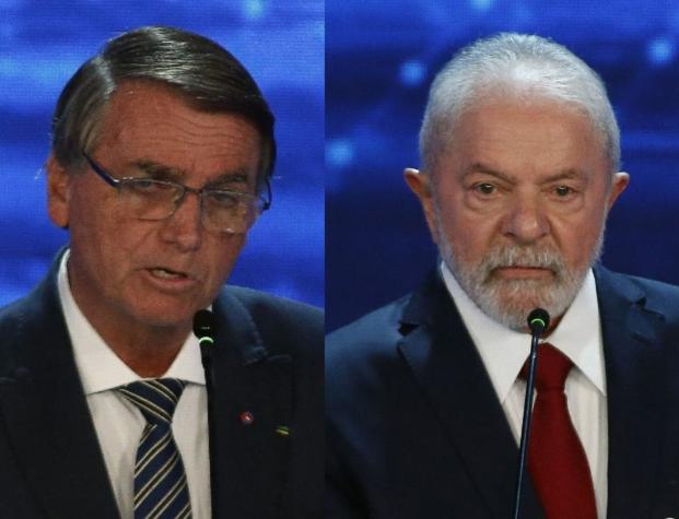 "Está destruyendo el país" y "ladrón": El acalorado primer debate entre Bolsonaro y Lula