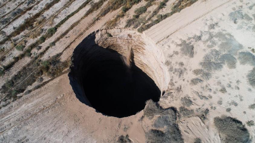 Onemi establece perímetro de seguridad por socavón en Tierra Amarilla: Hay amenaza de subsidencia