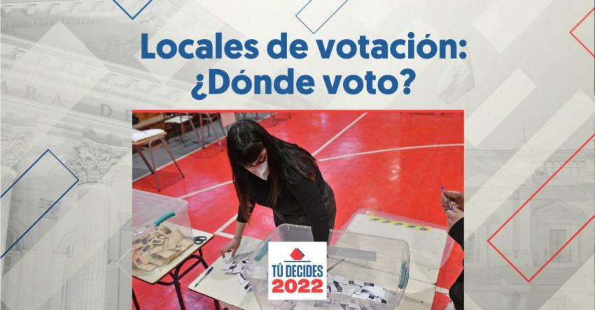 ¿Dónde voto? Consulta con el RUT tu mesa y local de votación para el Plebiscito