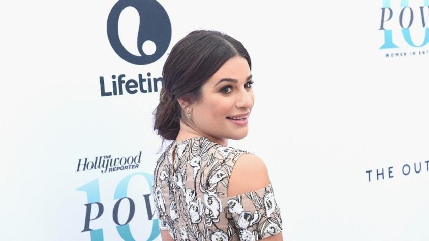 Lea Michele responde a los rumores de que no sabe leer