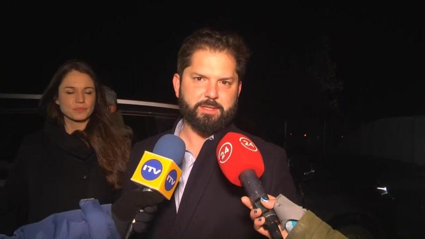 [VIDEO] Presidente Boric viajó hasta Punta Arenas para votar en el Plebiscito