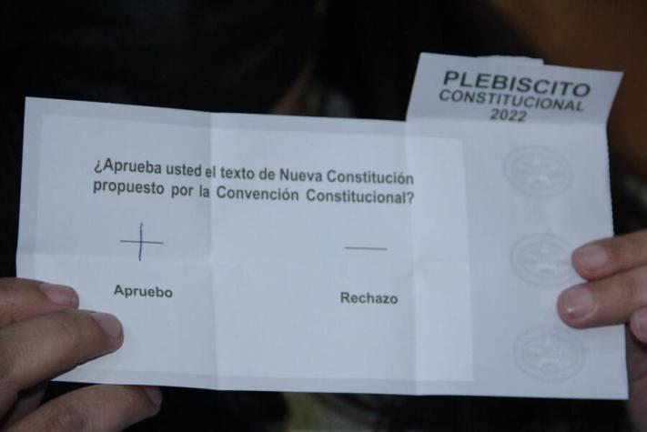 Solo en 8 comunas de todo Chile ganó el Apruebo