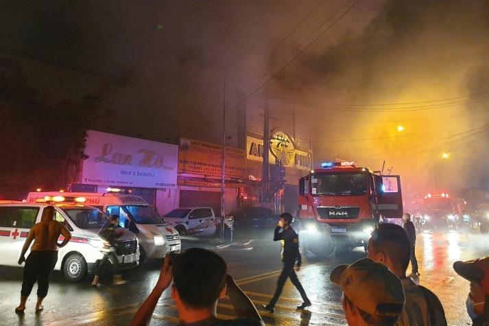 Incendio en un karaoke de Vietnam causa 12 muertos y 11 heridos