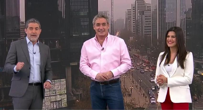 José Luis Repenning se suma a Canal 13: Periodista apareció de sorpresa en pleno noticiero