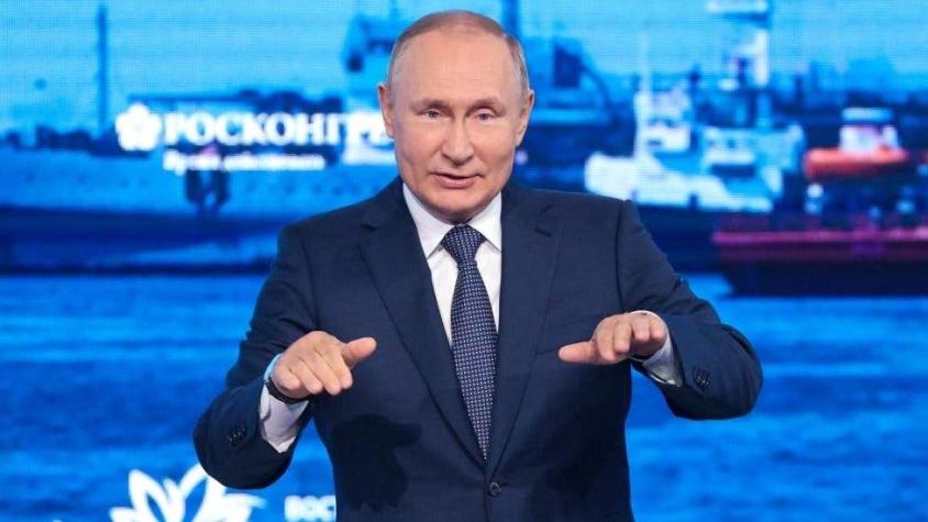 "Es imposible aislar a Rusia": Putin arremete contra las sanciones occidentales