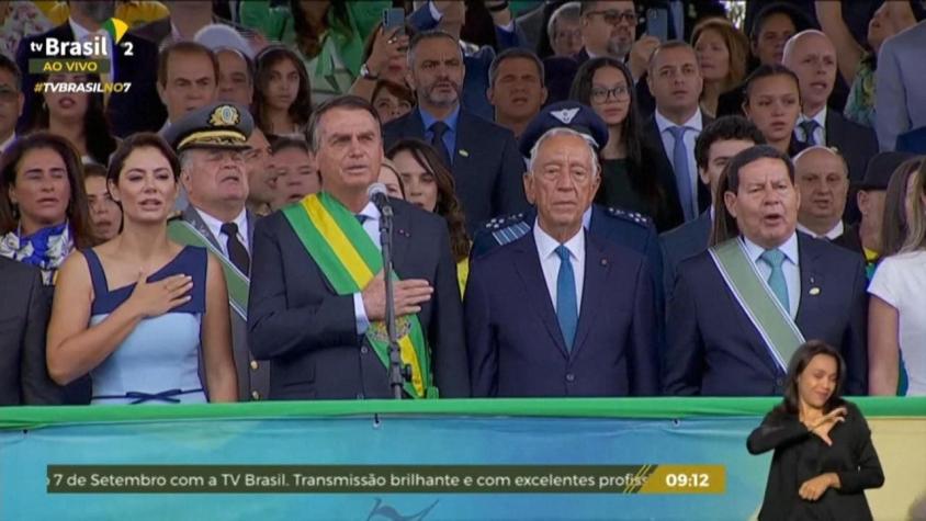 [VIDEO] Bolsonaro convierte el bicentenario de Brasil en mítin político