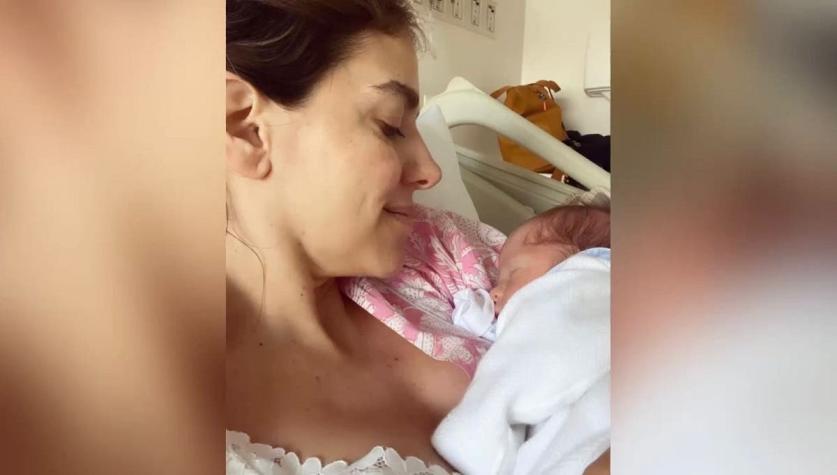 María Luisa Godoy compartió tiernas fotos de su bebé junto a sus hermanos: la visitó Mónica Rincón