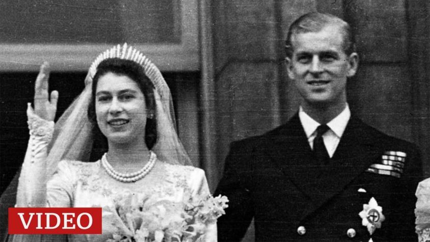 Muere la reina Isabel II: La boda real entre la princesa Isabel y el duque de Edimburgo en 1947