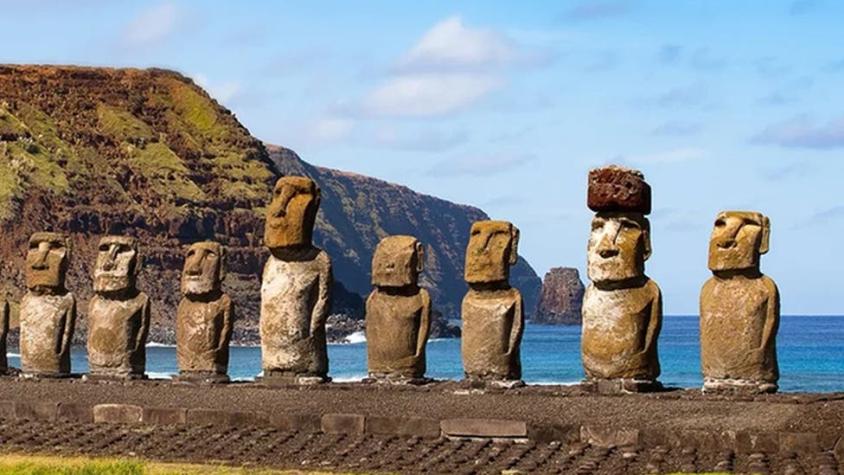 Cómo hicieron los  rapanui para trasladar los 887 moai que están diseminadas por toda la isla