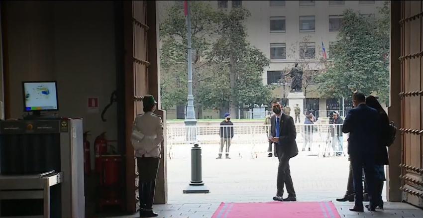 [VIDEO] No hubo foto oficial del gabinete previo a Te Deum
