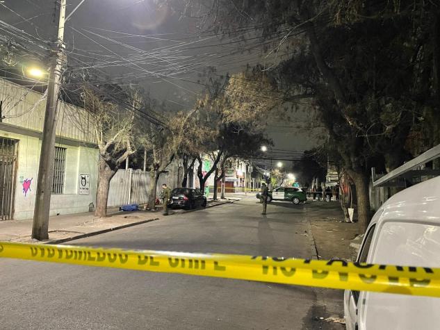 Balacera termina con un fallecido y dos heridos en Recoleta