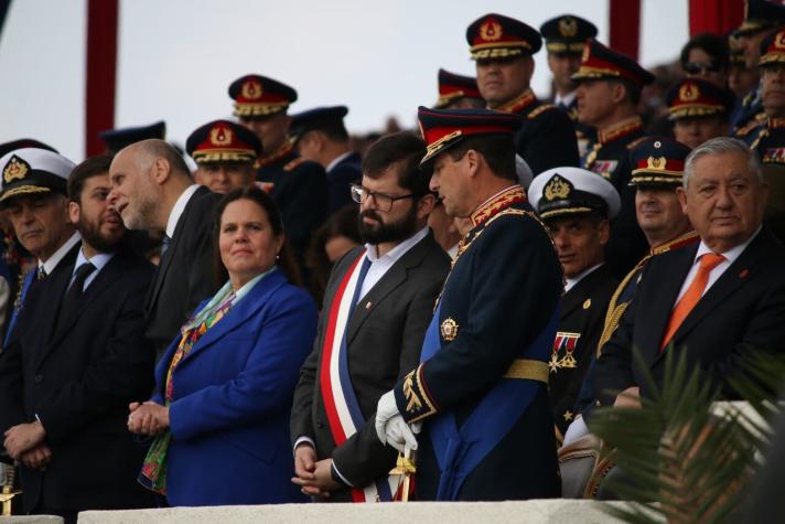 [VIDEO] El momento en que el Presidente Boric autoriza el inicio de la Parada Militar