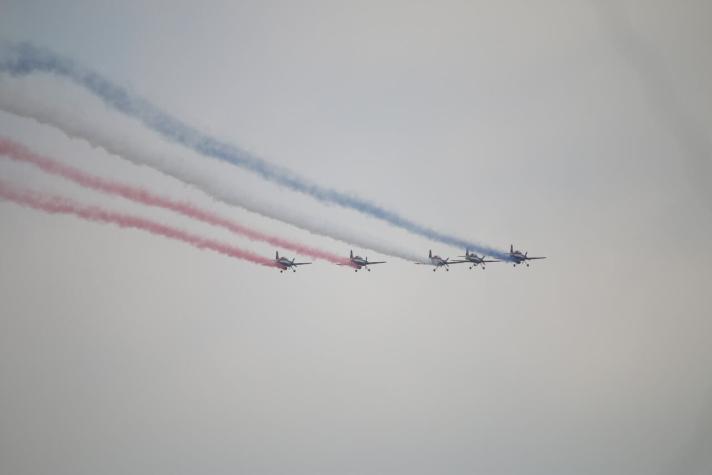 [VIDEO] Halcones de la FACH destacaron en la Parada Militar