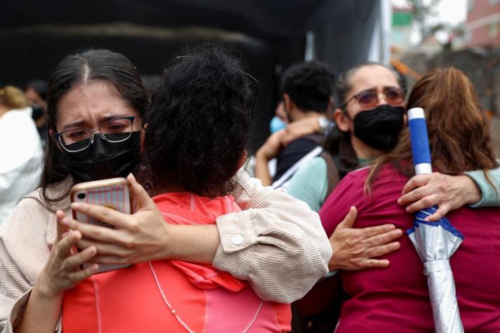 [VIDEO] Los registros que dejó el terremoto 7,6 que sacudió a México