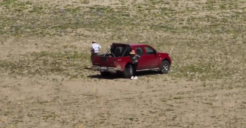 Conductor que atravesó Desierto Florido: "Iba a ver unas minas mías que tengo en el sector"