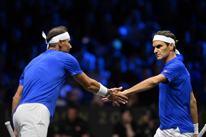 El adiós de un grande: En un dobles junto a Nadal, Roger Federer se despidió del tenis