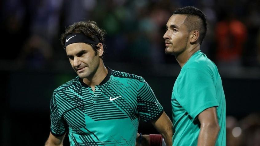 "Irrespetuoso": El criticado comentario de Kyrgios por el retiro de Roger Federer