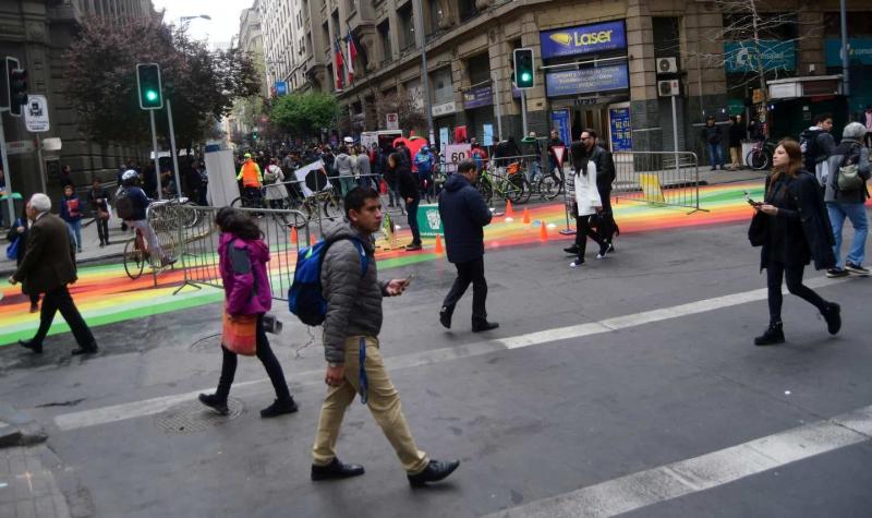 Este viernes es el Día Nacional Sin Auto: Calle de Santiago será sólo para peatones y ciclistas