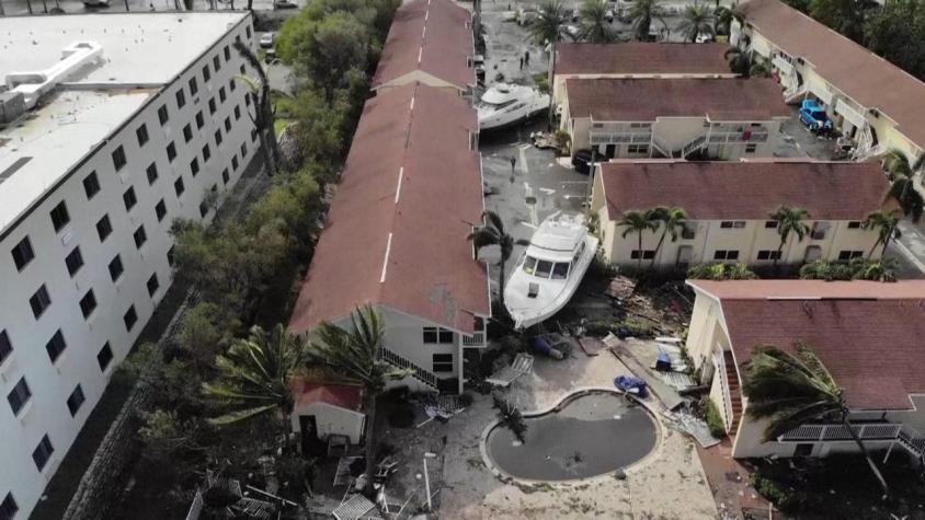 [VIDEO] "Ian" desata la peor inundación en 500 años en Florida: Huracán deja daños históricos