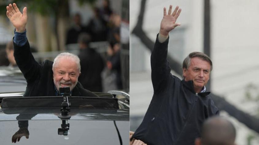"No queremos más odio" y "que venza el mejor": Los mensajes de Lula y Bolsonaro tras votar