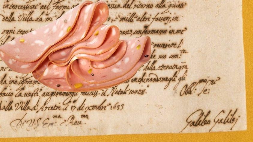 Cómo los escritos de Galileo Galilei terminaron como papel de envoltura de mortadela