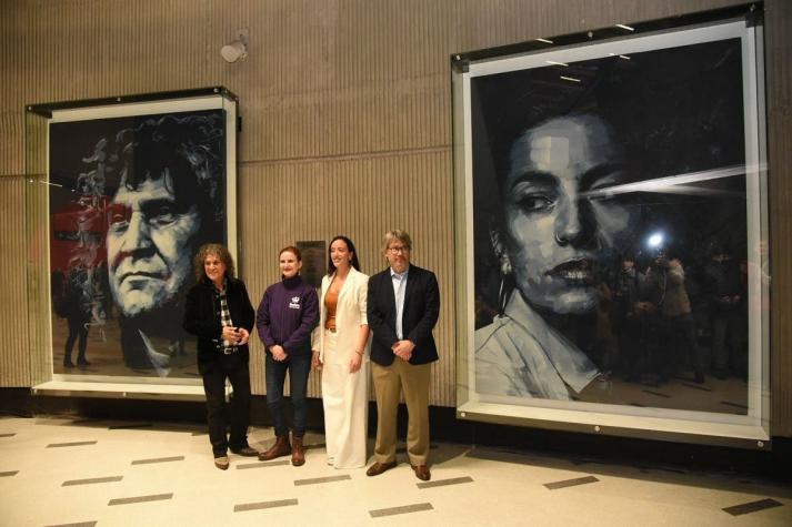 Metro de Santiago presenta muestra artística en homenaje a Ana Tijoux y Roberto Márquez