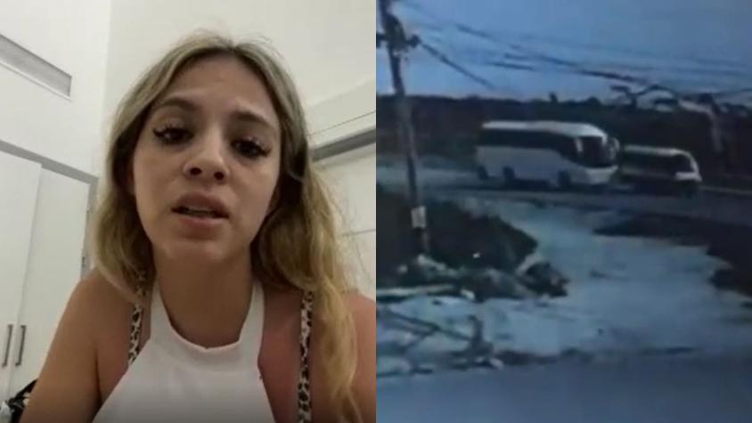 "Estar viva es un milagro": El duro relato de chilena sobreviviente al accidente en Rep. Dominicana