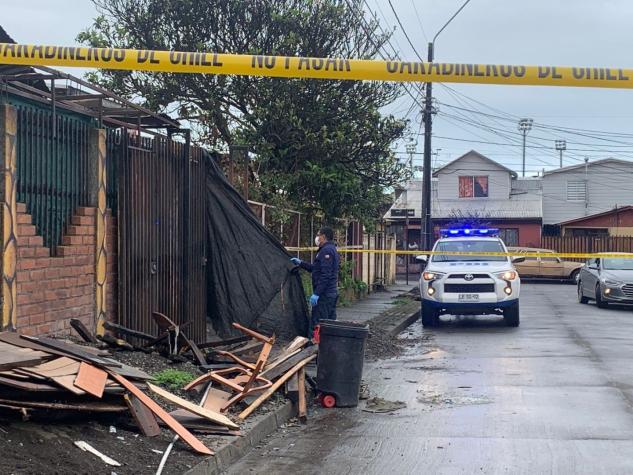 Intentaron borrar evidencias: Revelan detalles de macabro crimen en Concepción