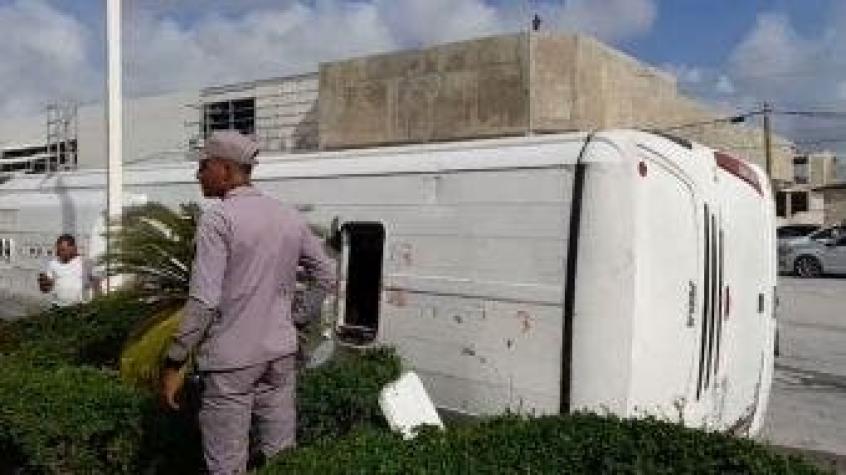 Accidente de bus en Punta Cana: Chofer iba bajo los efectos de cocaína