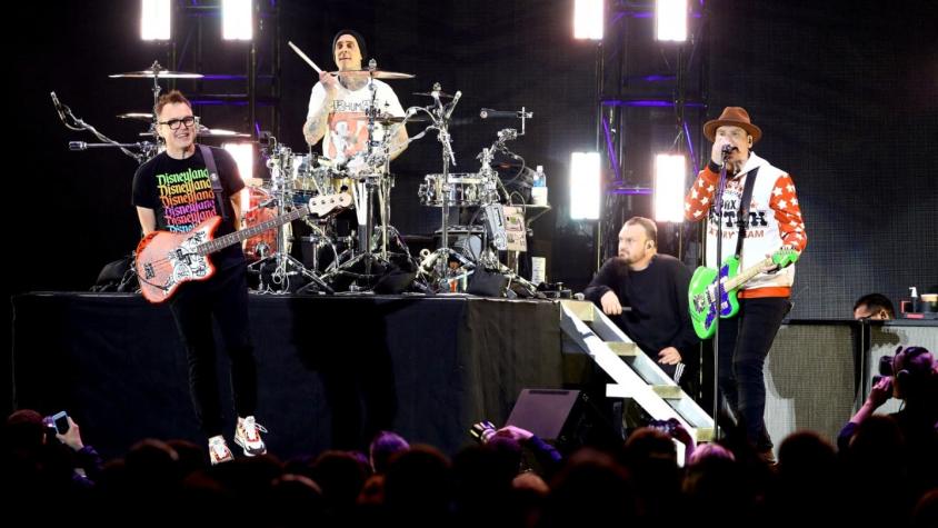 Primera vez en Chile: Blink-182 se adelanta y anuncia su presencia en Lollapalooza 2023