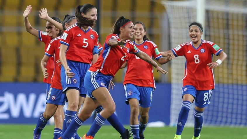 [VIDEO] "Soberbio": El espectacular golazo de Anaís Fuentes para La Roja en el Mundial Sub-17