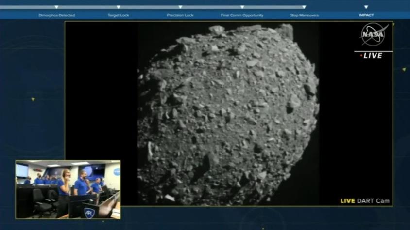 NASA logra desviar trayectoria de asteroide en prueba para defender la Tierra