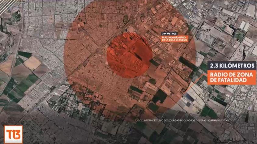 Preocupante estudio: radio de fatalidad por explosión de planta de ENAP en Maipú superaría los 2 km