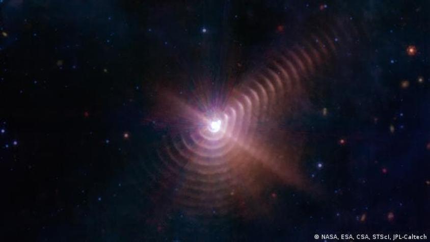 James Webb: astrónomos logran observar por primera vez cómo la luz estelar acelera la materia