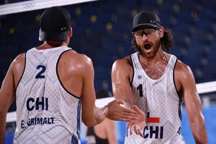 Primos Grimalt ganan durísimo partido y se quedan con el oro en el voley playa de los Odesur 2022