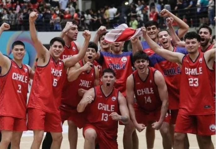 ¡Histórico! El Team Chile se queda con el oro en básquetbol en los Odesur 2022