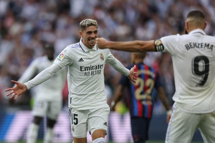 El Real Madrid vence con claridad al Barcelona y lidera LaLiga