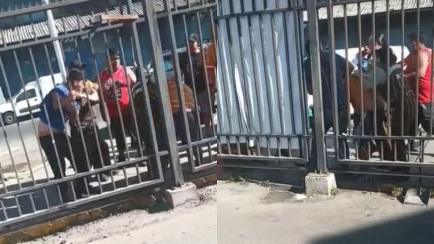 [VIDEO] Carabineras fueron agredidas por cuidadores de autos irregulares en Barrio Franklin