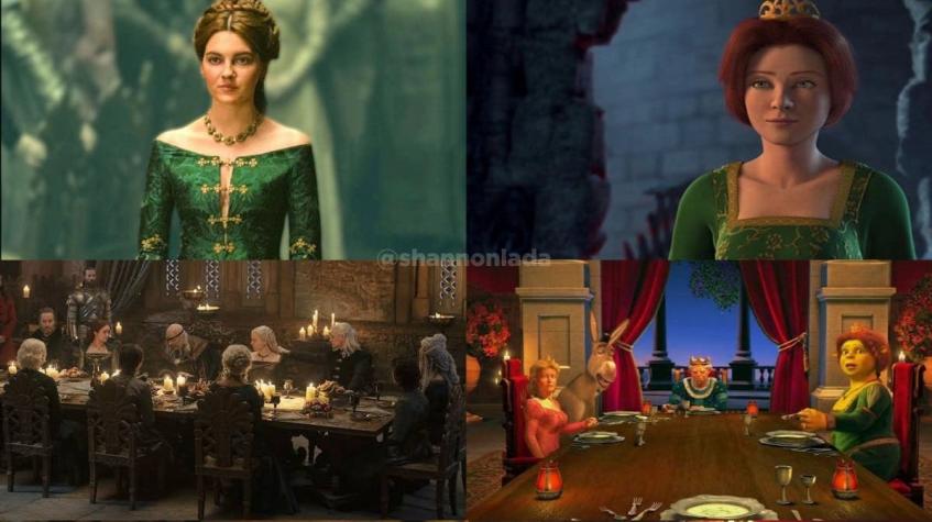 "Cine puro": El curioso paralelo que han hecho los fans entre 'House of the Dragon' y 'Shrek'